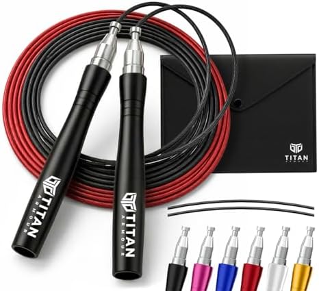 Titan Armour Speed Rope - Black