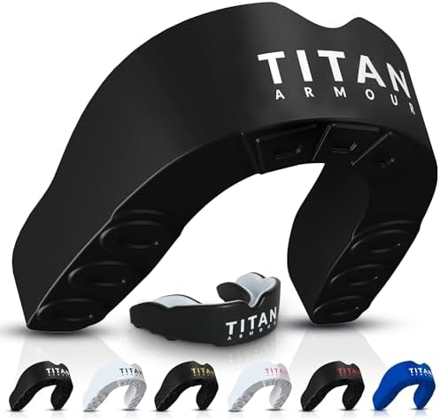 Titan Armour Mouth Guard - Black