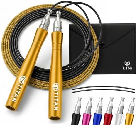 Titan Armour Speed Rope - Golden