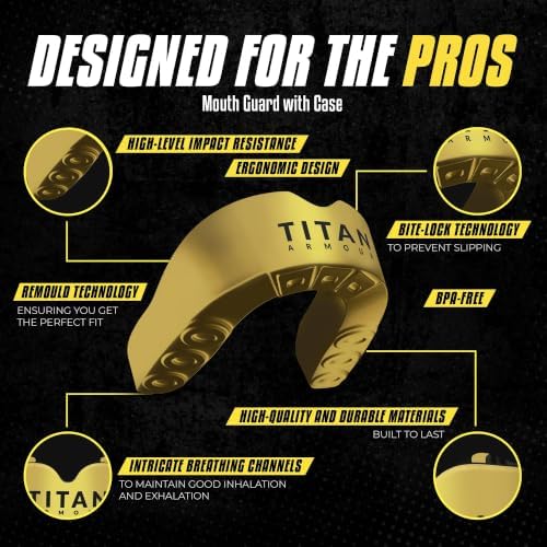Titan Armour Mouth Guard detail