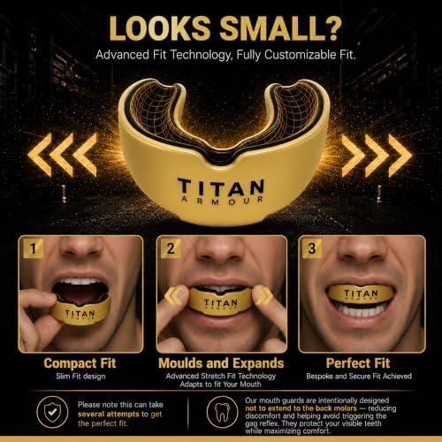 Titan Armour Mouth Guard feature